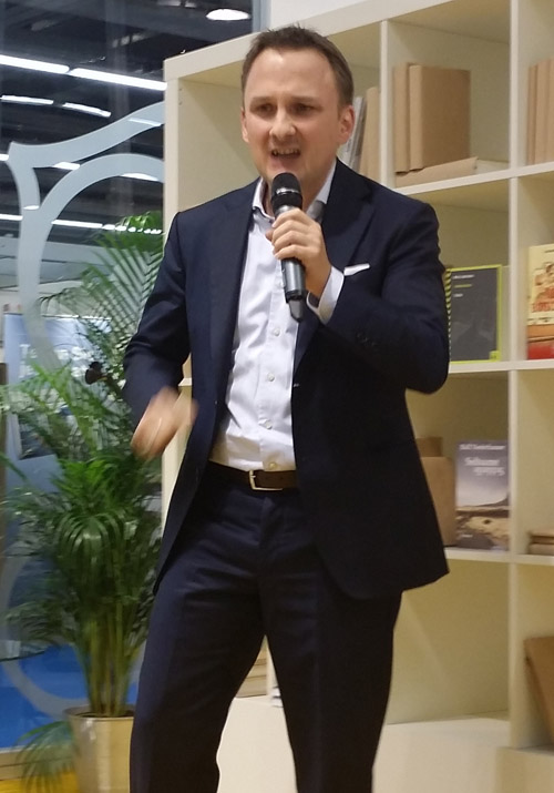 Stefan Dudas in Aktion