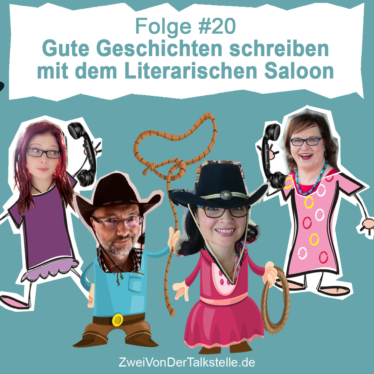 DZVDT 20 - Gute Geschichten schreiben mit dem Literarischen Saloon