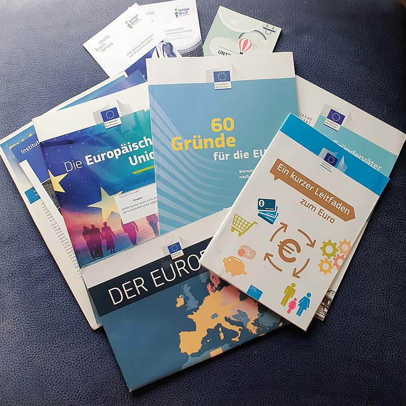 Infomaterialien zur EU