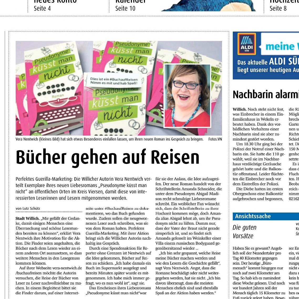 Pseudonyme küsst man nicht