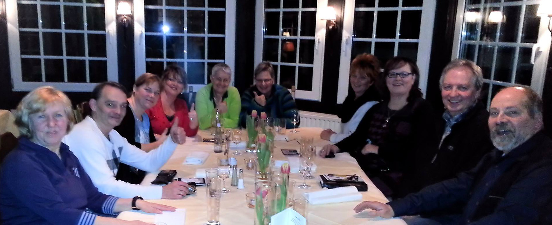 Flammkuchen und Gespräche