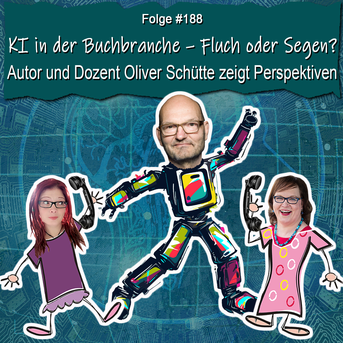 DZVDT 188 - KI in der Buchbranche – Fluch oder Segen? Autor und Dozent Oliver Schütte zeigt Perspektiven