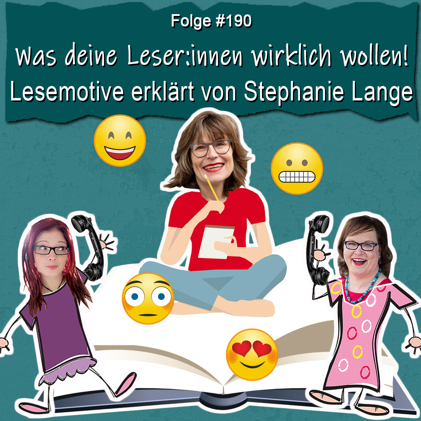 DZVDT 190 - Was deine Leser:innen wirklich wollen! - Lesemotive erklärt von Stephanie Lange