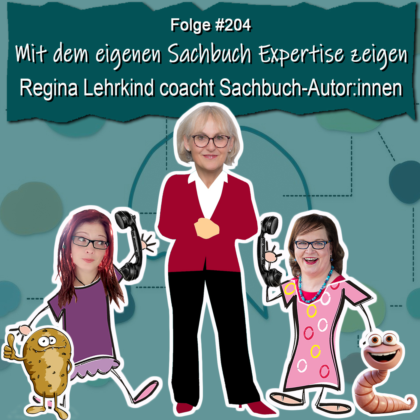 DZVDT 204 - Mit dem eigenen Sachbuch Expertise zeigen – Regina Lehrkind coacht Sachbuch-Autor:innen