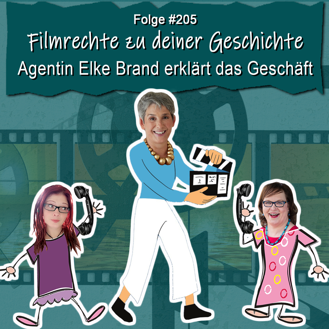 DZVDT 205 - Filmrechte zu deiner Geschichte - Agentin Elke Brand erklärt das Geschäft