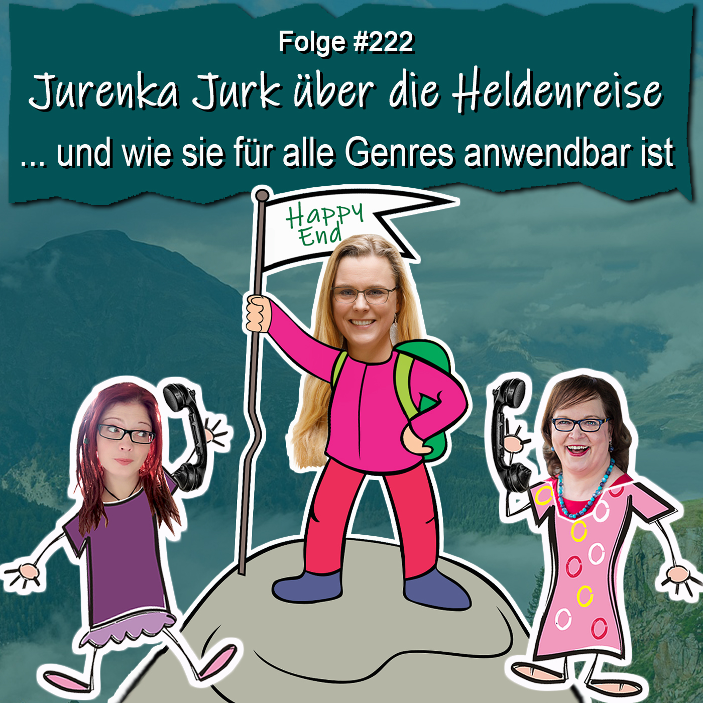 DZVDT 222 - Jurenka Jurk über die Heldenreise, und wie sie für alle Genres anwendbar ist