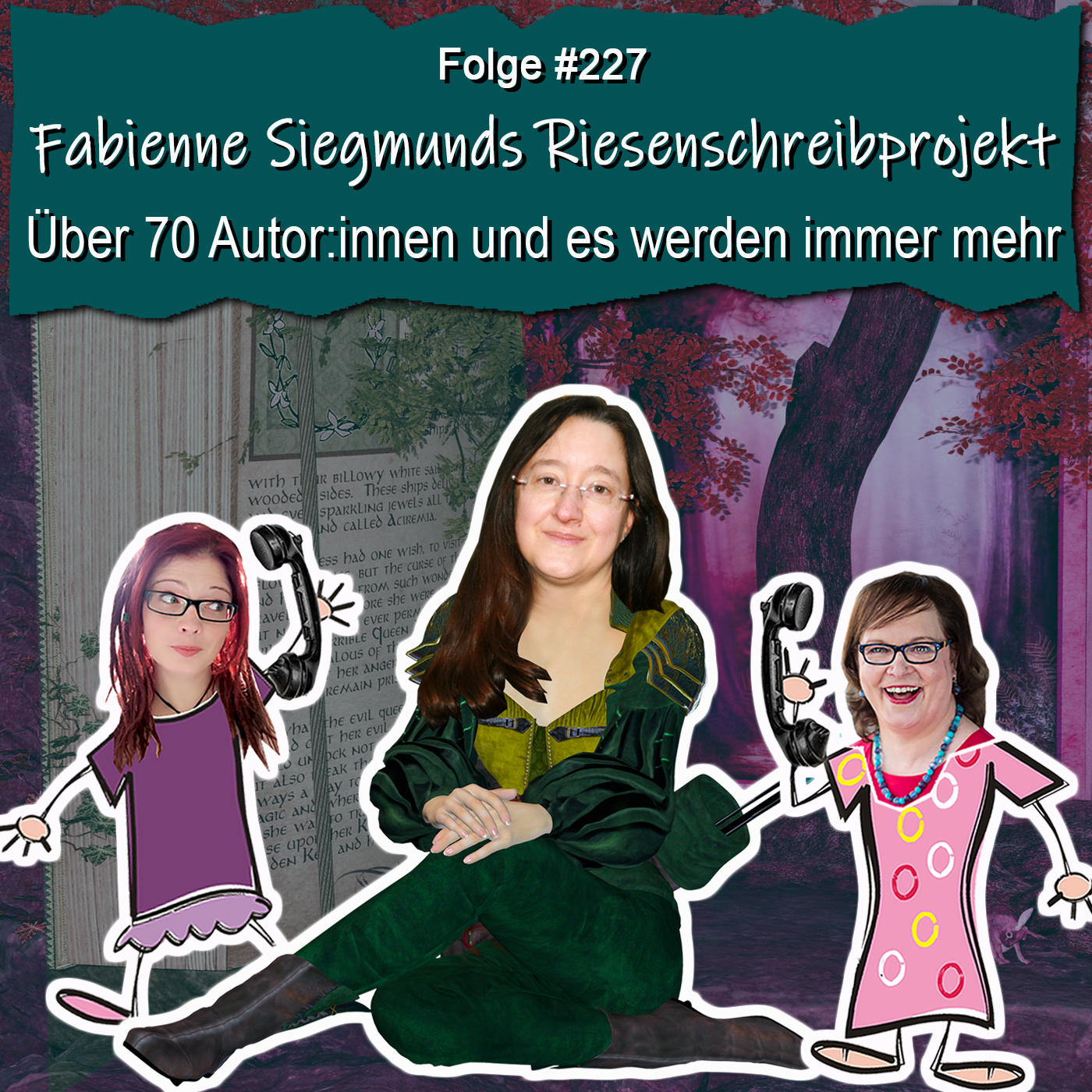 DZVDT 227 - Fabienne Siegmunds Riesenschreibprojekt: über 70 Autor:innen und es werden immer mehr