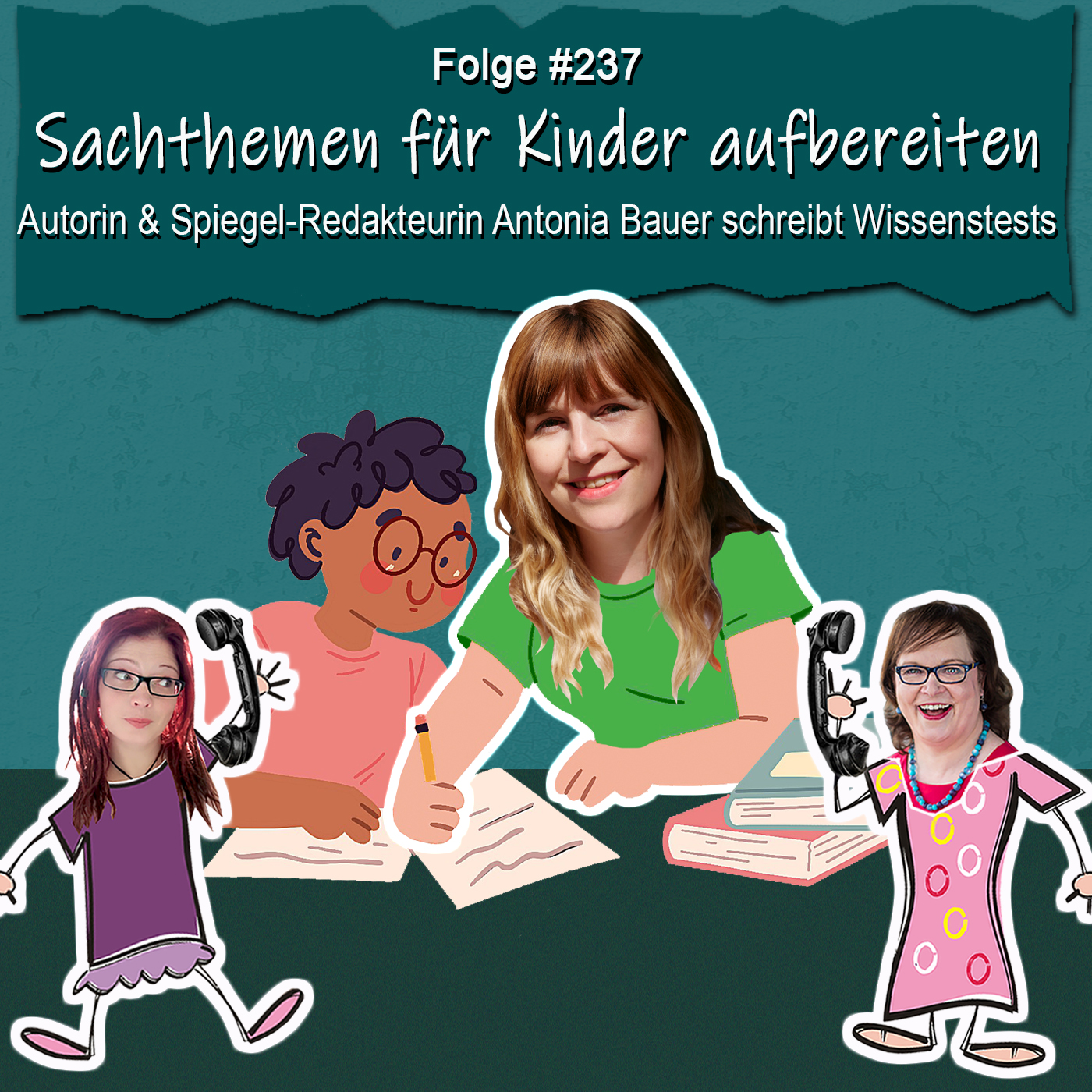 DZVDT 237 - Sachthemen für Kinder aufbereiten: Autorin & Spiegel-Redakteurin Antonia Bauer schreibt Wissenstests