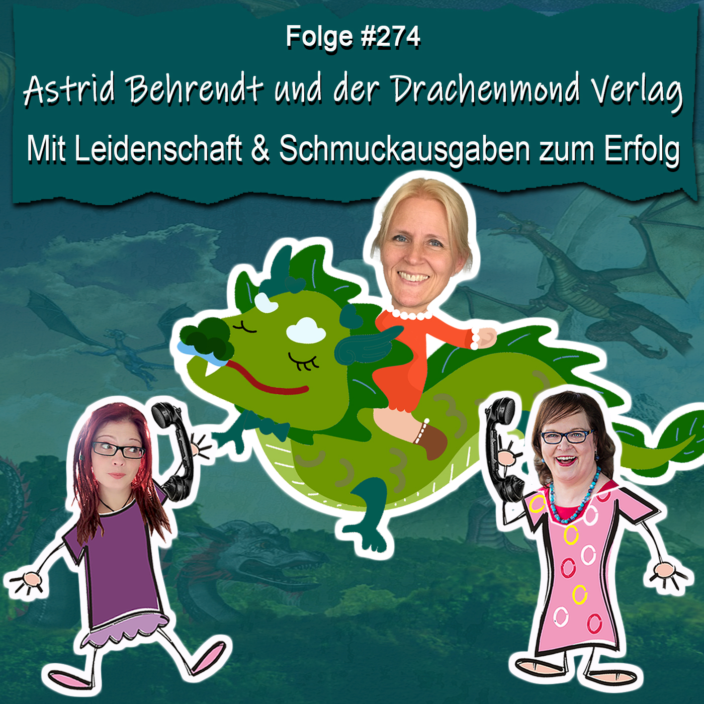 Astrid Behrendt und der Drachenmond Verlag: Mit Leidenschaft und Schmuckausgaben zum Erfolg