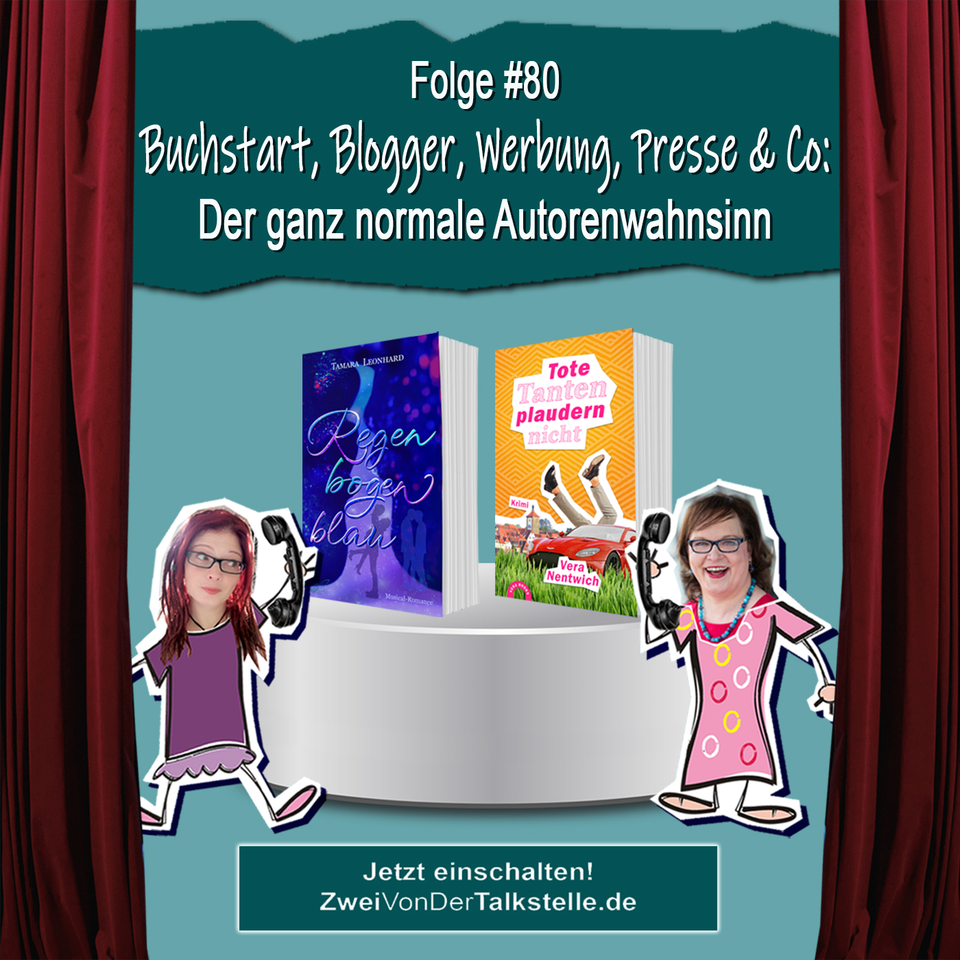 DZVDT 80 - Buchstart, Blogger, Werbung, Presse & Co: Der ganz normale Autorenwahnsinn