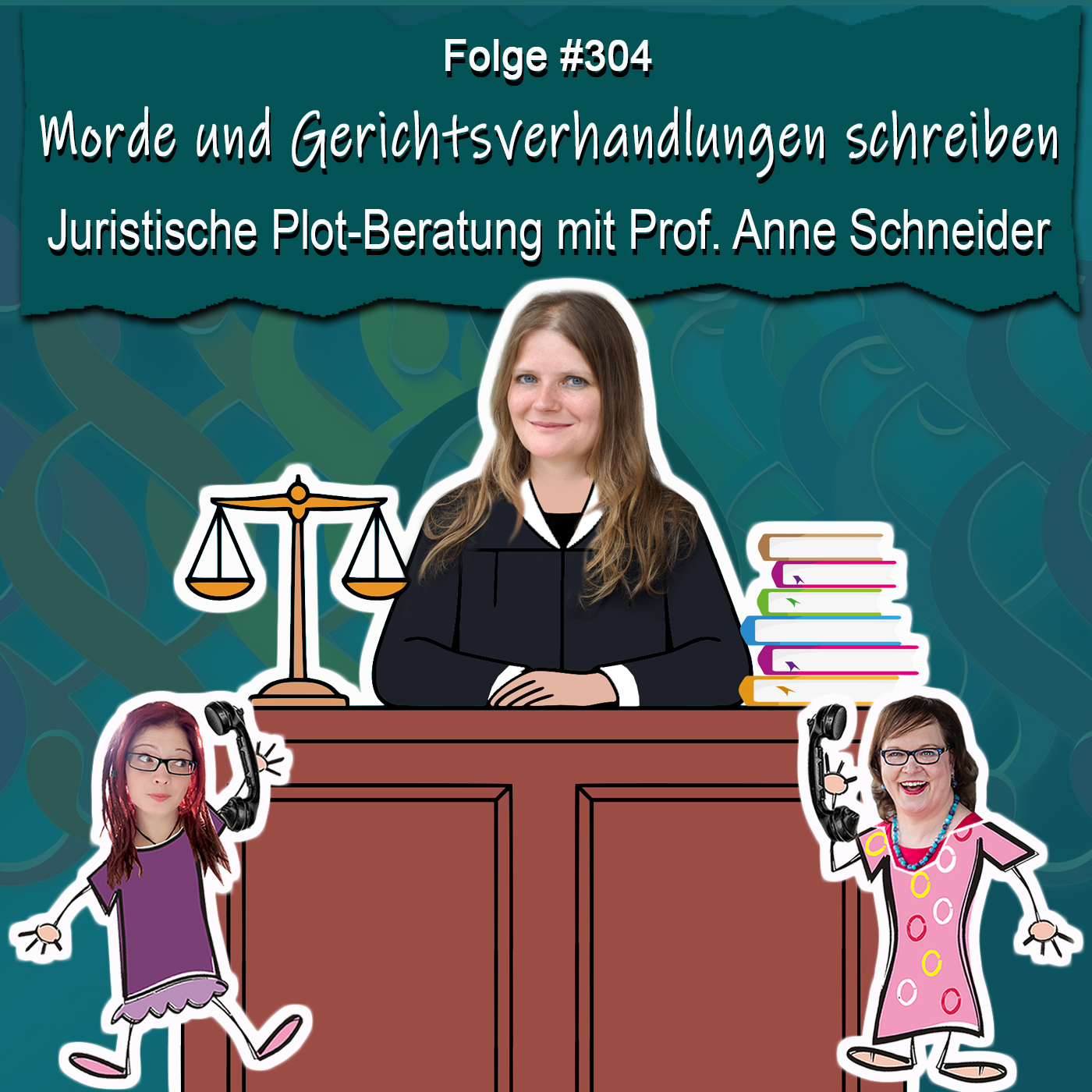 Morde und Gerichtsverhandlungen schreiben: Juristische Plot-Beratung mit Prof. Anne Schneider